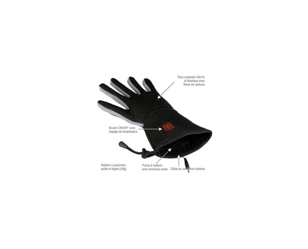 THERMOGLOVES - GANTS CHAUFFANTS