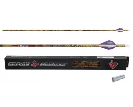 FLECHES MONTEES CARBON ROVE 6.2mm SKYLON ARCHERY - 33" (x12)