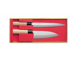 kit 2 COUTEAUX CUISINE JAPONAIS SASHIMI & DEBA - SEKIRYU