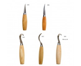 kit Couteaux WOODCARVING - 5 Pièces - MORA