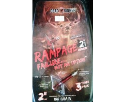 BILAME MECANIQUE RAMPAGE 2 lames 100Gr - pack de 3