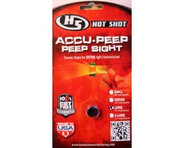 VISETTE CHASSE ACCU-PEEP 1/4"