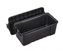 BOITE TRANSPORT PLANO 64 litres noire