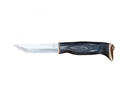 COUTEAU PUKKO FINLANDAIS ARTIC LEGEND HOBBY KNIFE Bouleau Teinté Lame 9.5cm