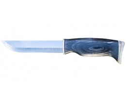 COUTEAU PUKKO FINLANDAIS ARTIC LEGEND BEAR KNIFE Bouleau Teinté Lame 14.5cm