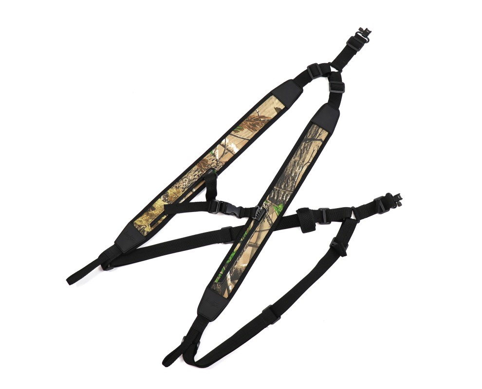 New Legion – Harnais 2 Pots – Camouflage – Ceinture Réglable 5 Cm – Fermeture Rapide – Sans Pots