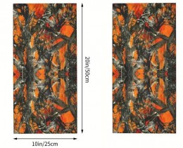 TOUR DE COU ORANGE CAMO