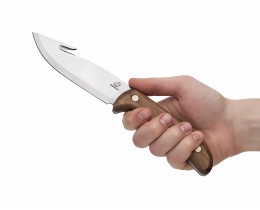 Couteau Bushcraft BEAVERCRAFT CAMPING GTK1 avec éviscérateur