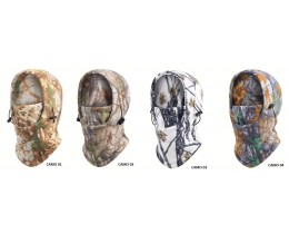 CAGOULE POLAIRE CAMO taille unique- 4 motifs